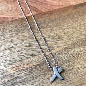 Tiffany & Co. Picasso "X" Kiss Necklace